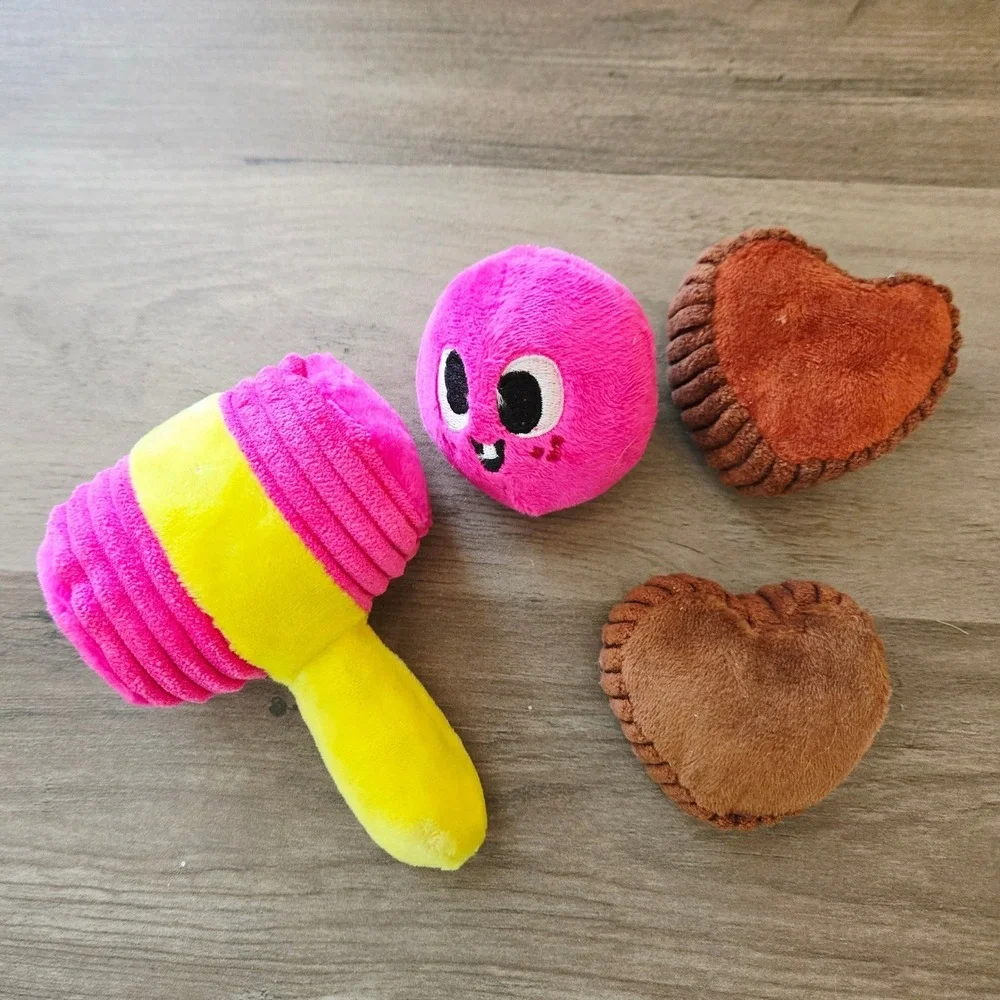 BarkBox 18 Plush Dog Toys Set Squeaky Chew Toys For‎ Small Dogs Interactive NWOT
